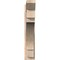 Ekena Millwork Merced Slat Smooth Outlooker, Douglas Fir, 7 1/2"W x 40"D x 40"H OUT08X40X40MRC06SDF - alternate 2